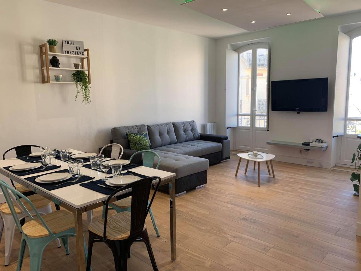 Magnifique Appartement Beziers Centre Historique Avec Parking Esterno foto